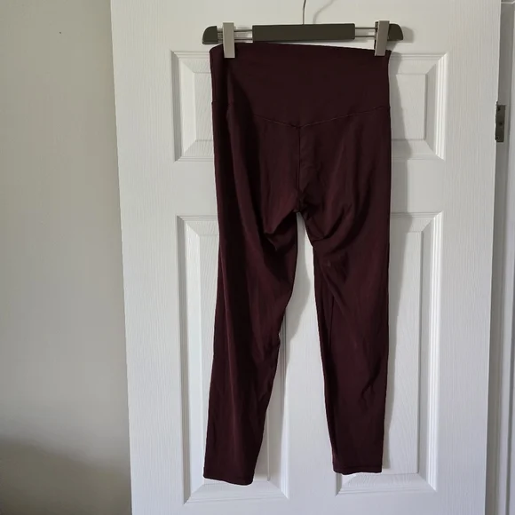 Aerie Offline Burgundy Leggings - Picture 6 of 7